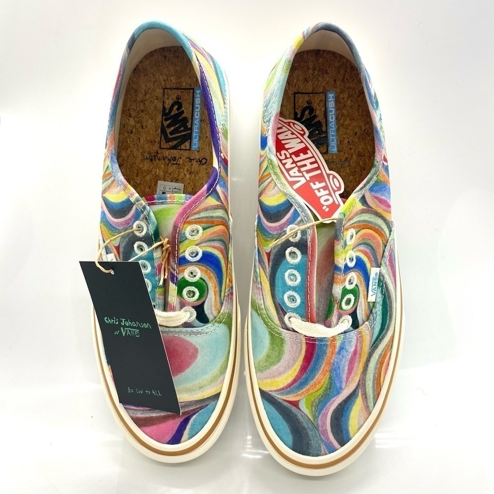 Vans Chris Johanson Sneaker Unisex Abstract Art Lace Up Men’s 10 - Picture 2 of 11